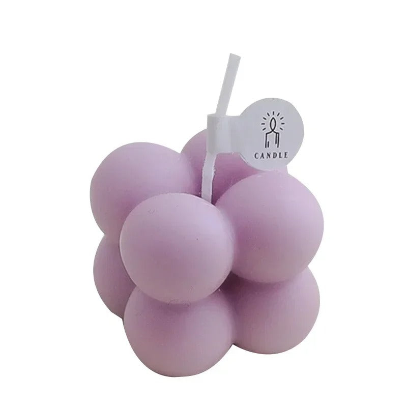 Mini Cube Bubble Candles