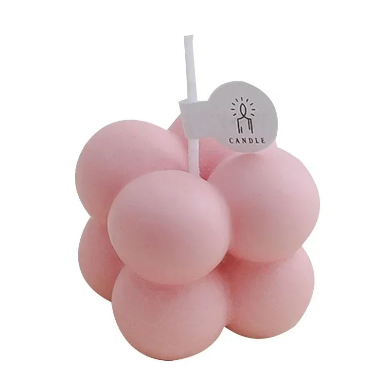 Mini Cube Bubble Candles